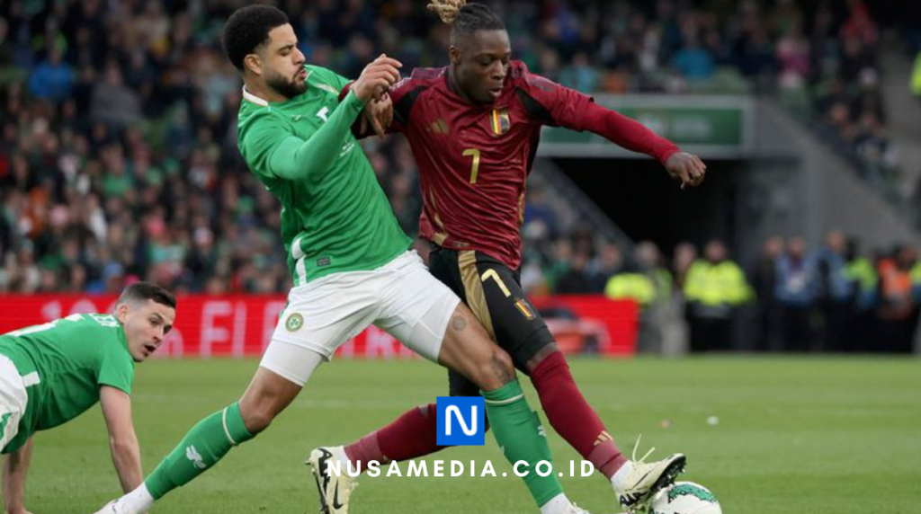 Belgia Tahan Imbang 0-0 Irlandia